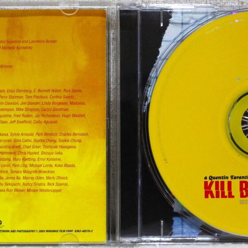 Kill Bill Vol. 1 Original Soundtrack CD new, Enhanced, Reissue