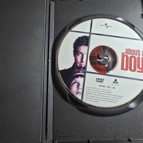 About a Boy DVD used, comedy drama with Greek subtitles