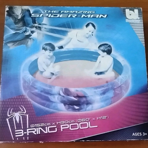 Spider-Man pool new, dimensions 152x30 cm or 60"x12"