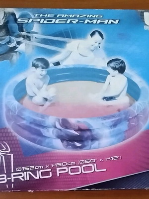 Spider-Man pool new, dimensions 152x30 cm or 60"x12"