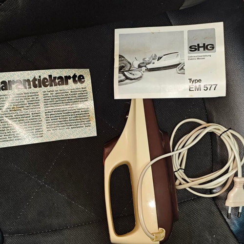 SHG Electric Knife Type EM 577 like new, vintage