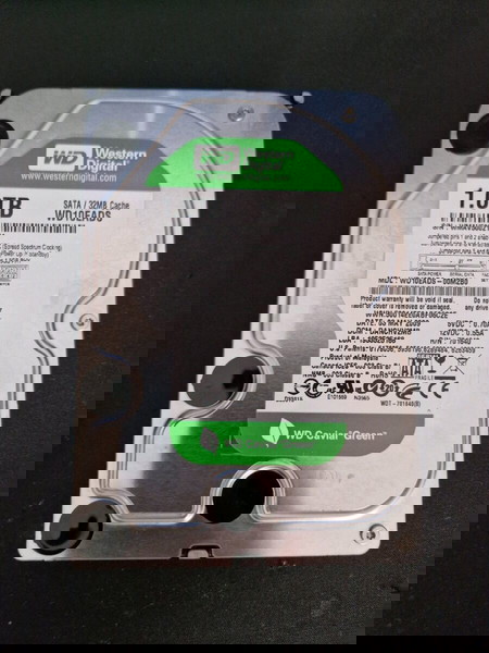 1TB (1000GB) WD Хард Диск