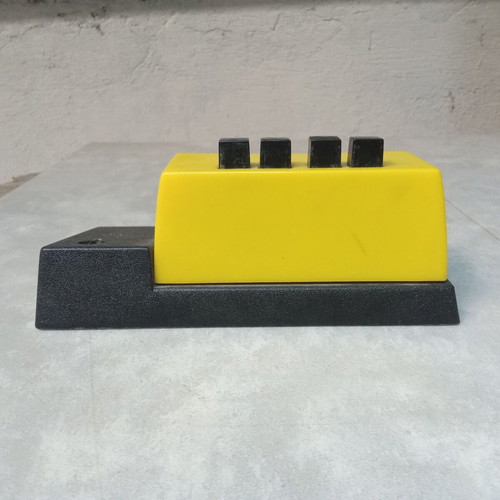 Mini Analog Desk Calendar used, 1970s 1980s decade