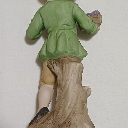 Vintage porcelain figure Tuscany boy like new