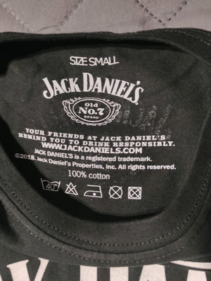 Jack Daniels women's t shirt new, size S, cotton
