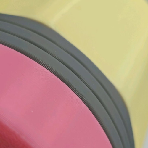 Pencil holder new, pencil-shaped, made with 3d printer esun pla pastel