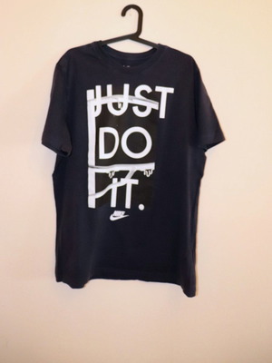 Nike Just Do It men's T-shirt black size L