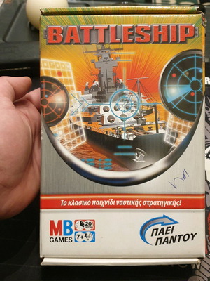 Battleship Pocket board game like new