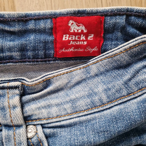 Back2Jeans denim shorts, Medium 38, blue