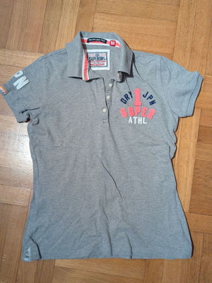 Superdry Polo Γκρί Μπλούζα (unisex, Medium)