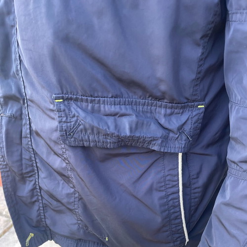 Monte Napoleone navy blue jacket used, XXXL, spring autumn