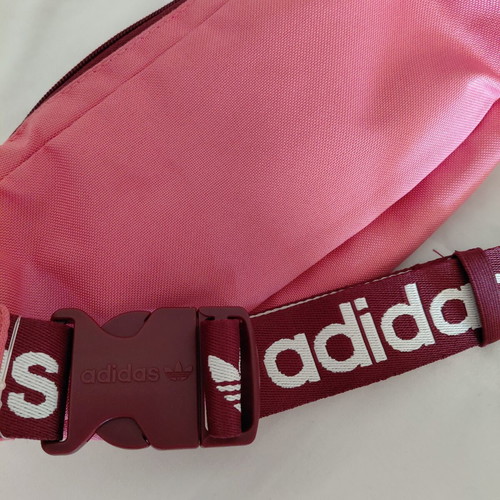 Adidas waist bag like new, pink and burgundy