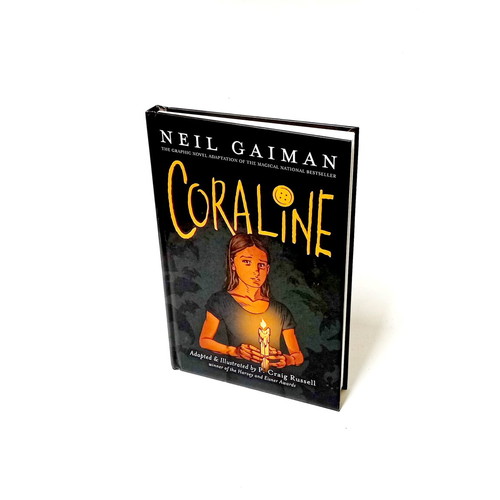 Coraline graphic novel by Neil Gaiman hardcover like new