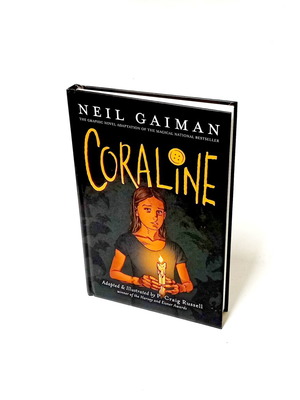 Coraline graphic novel by Neil Gaiman hardcover like new