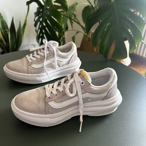 Vans Old School sneakers size 38 used, grey suede with minor flaws
