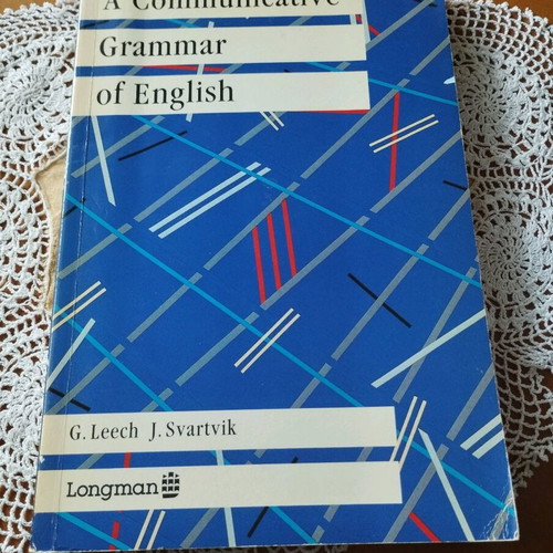 A Communicative Grammar of English Leech & Svartvik Longman 1987 like new