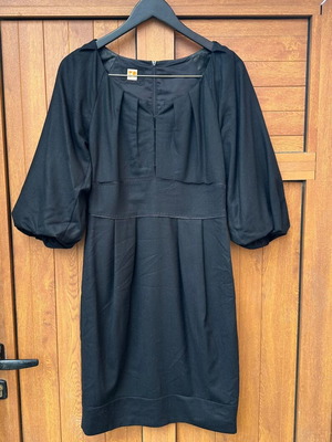 Рокля Hugo Boss Orange вълнена, като ново, черна, размер 36