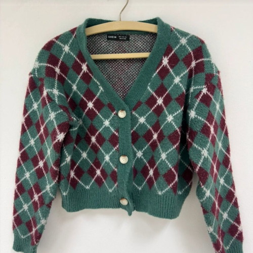 Shein cardigan like new, multicolor, size S