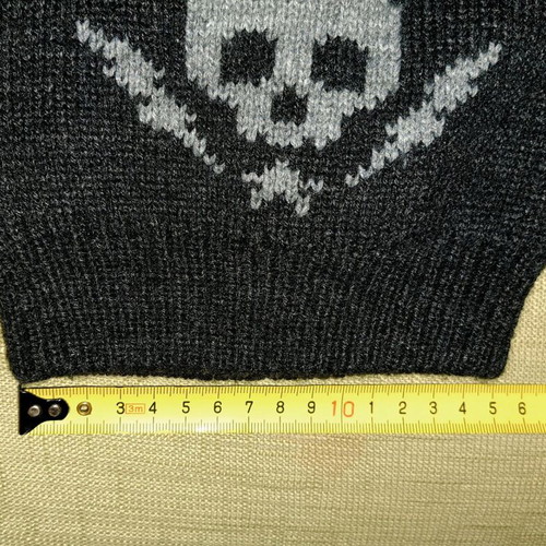 Children's woolen hat like new, dark gray, size S
