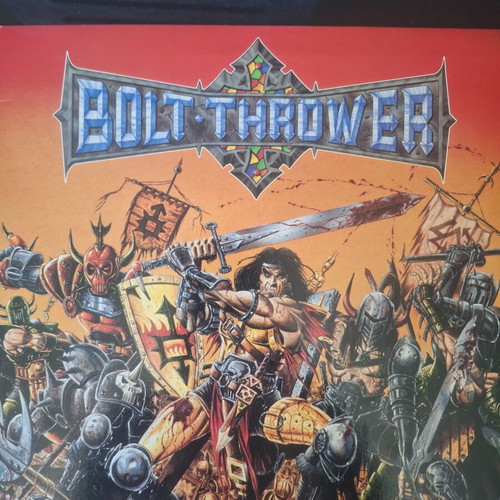 Bolt Thrower War Master LP 1991 near mint metal album