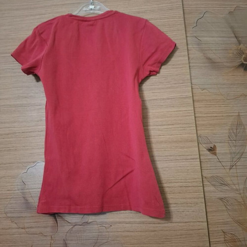 Girls' blouse used, 100% cotton, red, 6 years