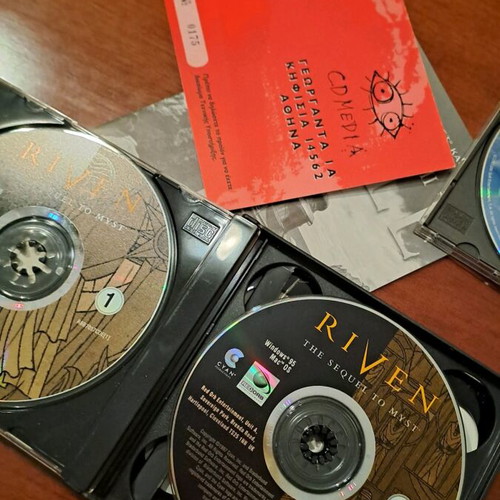 Exile Myst 3+ Riven collector's edition like new pack for PC