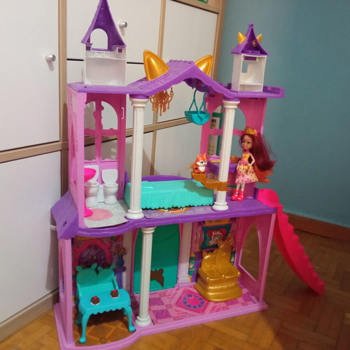 Enchantimals complete collection of houses and dolls used