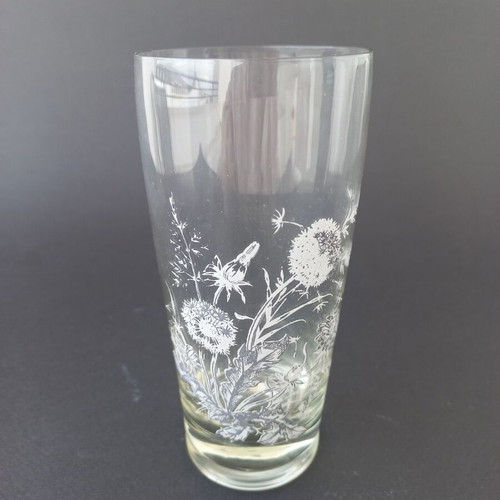 Set of 5 vintage water glasses like new, 60's