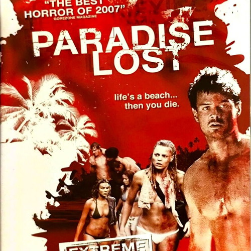 Paradise Lost DVD horror movie used with English subtitles