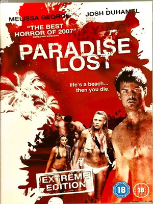 Paradise Lost DVD horror movie used with English subtitles