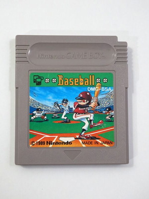 Baseball Nintendo GameBoy DMG game cartridge used