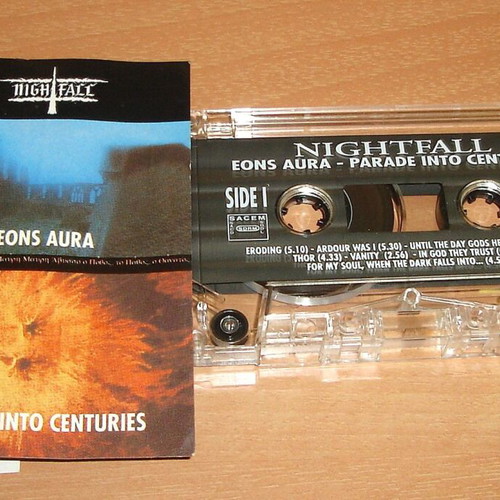 Nightfall Eons Aura / Parade Into Centuries cassette