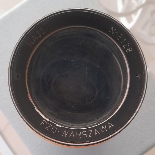 Vintage PZO Warszawa NA32 Anamorphic Projection Lens used