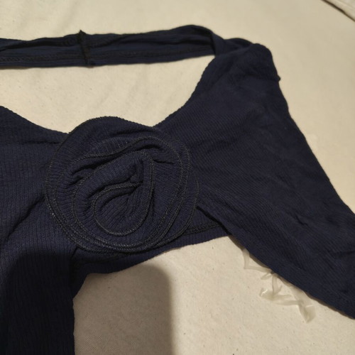 Skirt and blouse set new, blue