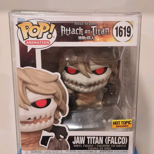 Funko Pop Animation Attack on Titan Jaw Titan (Falco) new Hot Topic exclusive