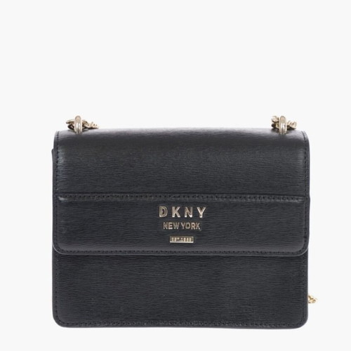 DKNY leather crossbody bag like new, black