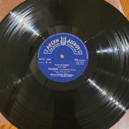 Franz Schubert Symphony vinyl record used, classical