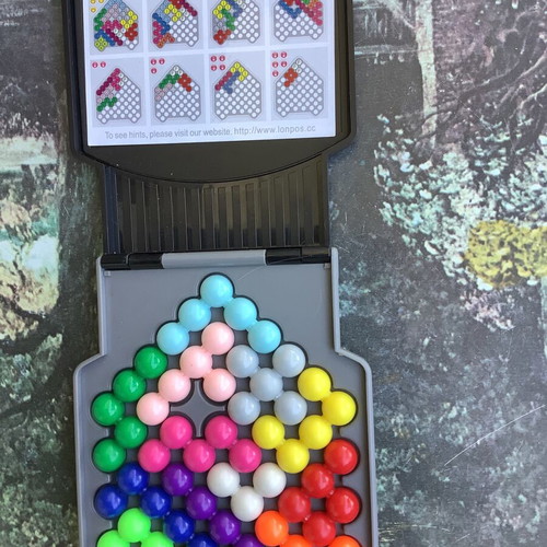 Pyramide IQ Travel Pocket Game like new, complete