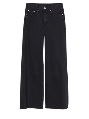 Φαρδιά τζιν H&M μαύρα μεταχειρισμένα
