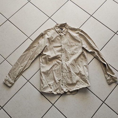 Zara shirt beige size M like new
