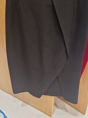 Zara skirt black used, soft fabric, size L