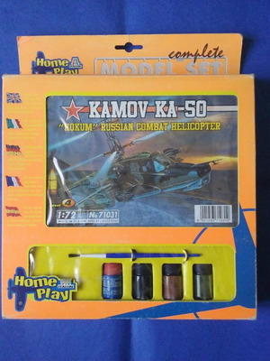 Μοντέλο KAMOV KA-50 Hokum Italeri μεταχειρισμένο, κλίμακα 1:72