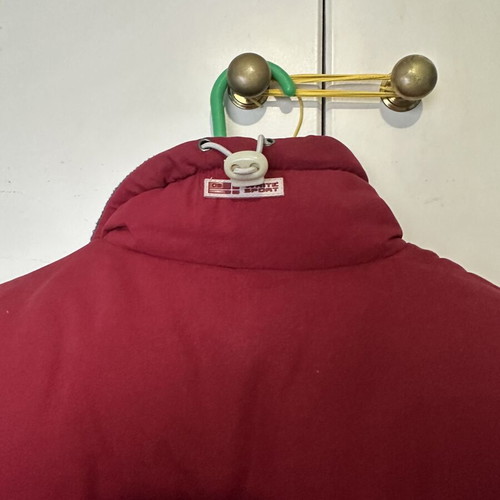 Tex Basic sleeveless puffer vest red size M like new