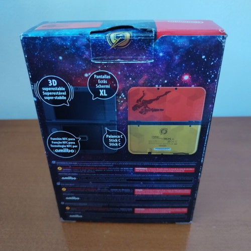 Nintendo 3DS XL Samus Edition box only used