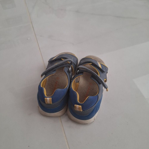 Biomecanics children's sandals size 24 used, blue and yellow