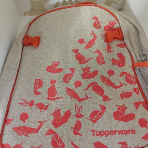 Tupperware backpack new