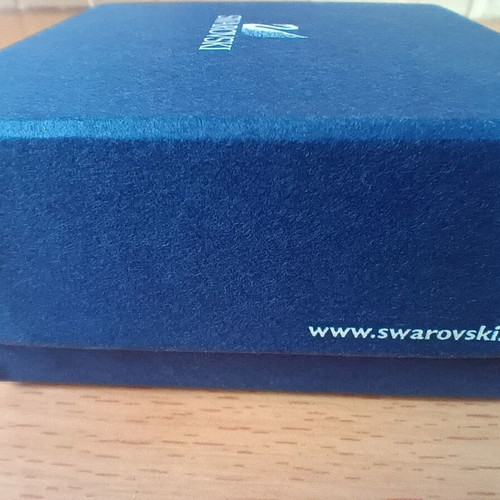 Swarovski jewelry box new, blue