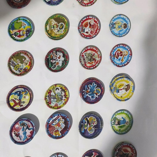Megaman caps like new, pack of 40 pieces