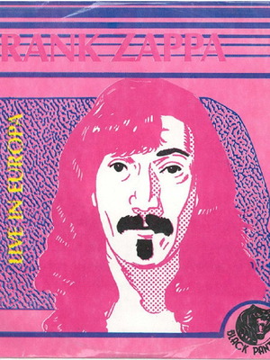 Frank Zappa Live In Europa LP like new, Private Press