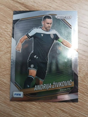 Andrija Zivkovic PAOK 2025-26 Panini Fifa Prizm card